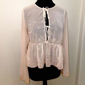 small light pink top